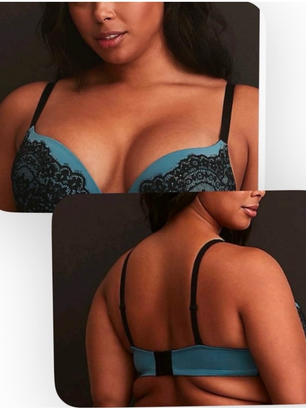 Torrid Push Up Plunge Bra Size 42B